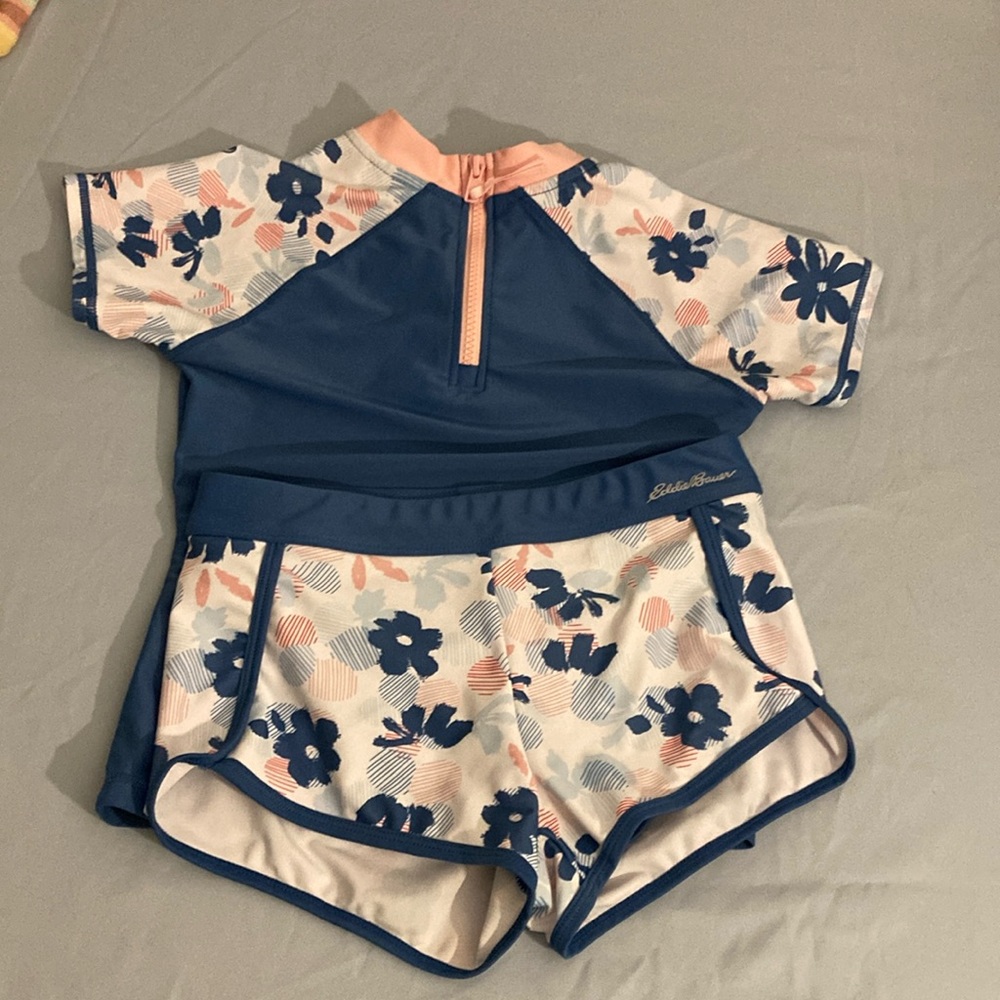 Eddie Bauer girls swim suit like new